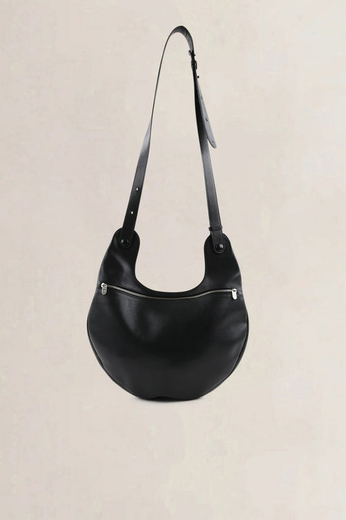 Delvaux Black Railway GM Crossbody Bag