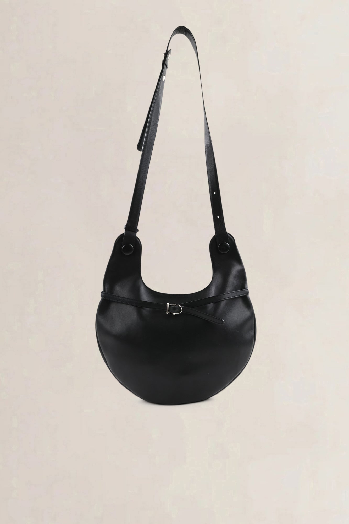 Delvaux Black Railway GM Crossbody Bag