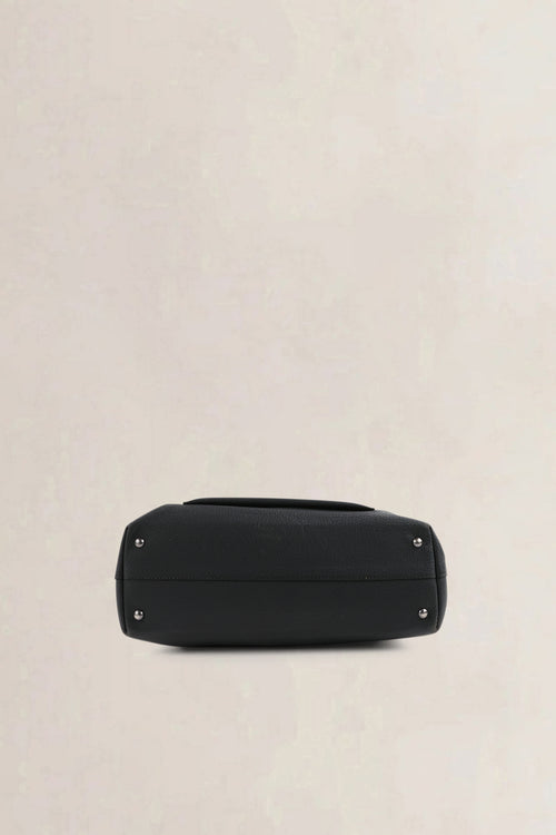 Deux De Delvaux Fregate Graphite Le Six Shoulder Bag