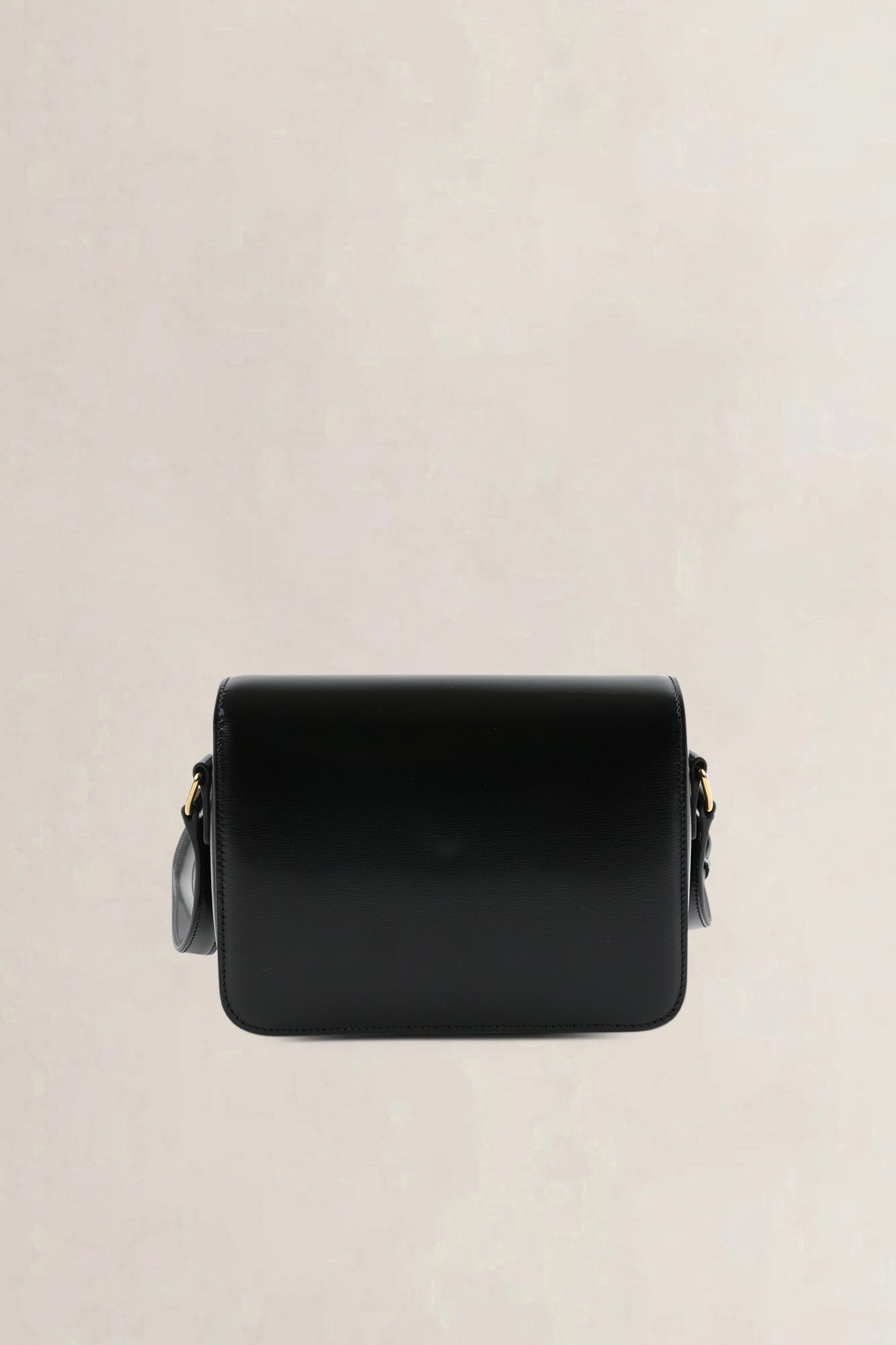 Céline Black Triomphe Teen Crossbody Bag