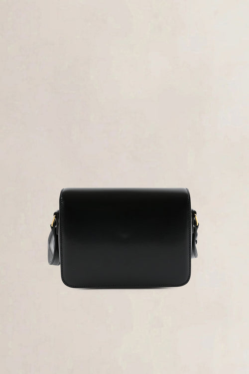 Céline Black Triomphe Teen Crossbody Bag