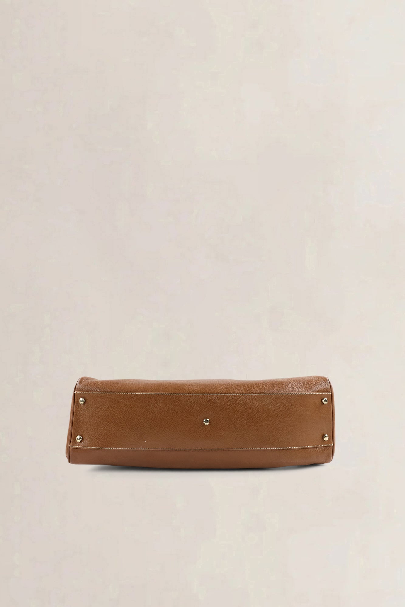 Cartier Brown Leather Marcello Shoulder Bag
