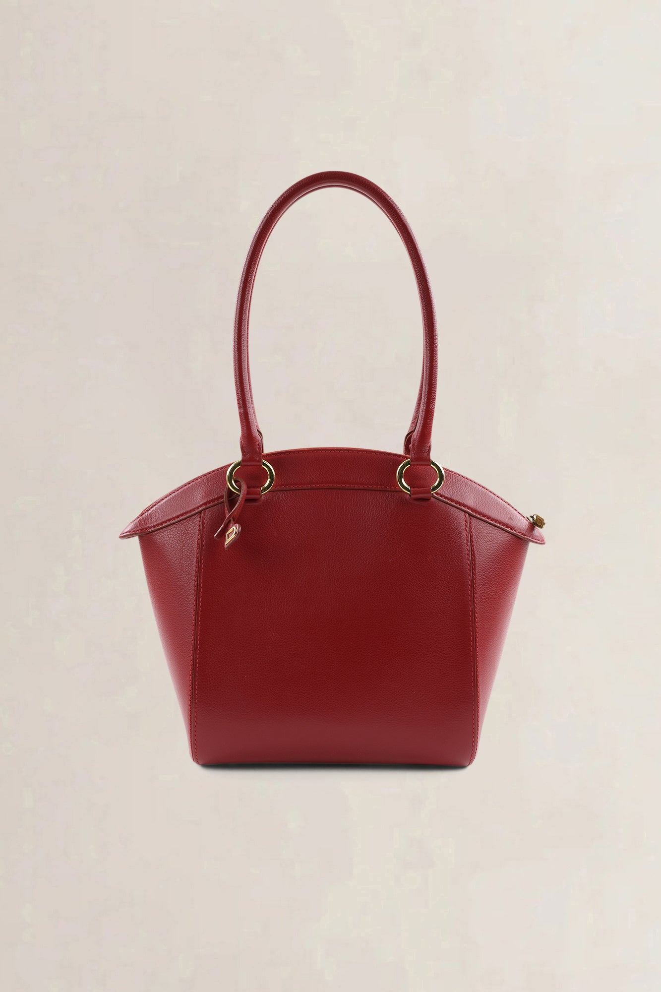Delvaux Rosso Charme Shoulder Bag