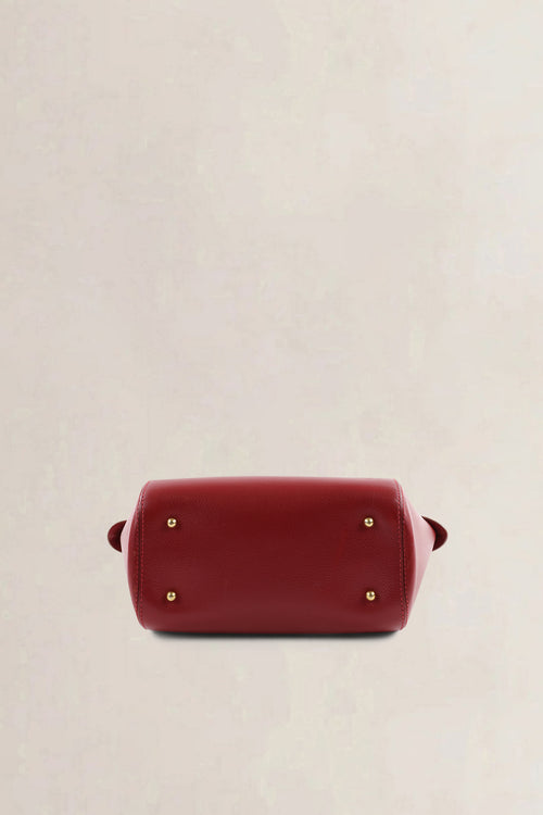 Delvaux Rosso Charme Shoulder Bag