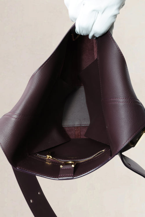 Delvaux Deep Purple/Black So Cool Mini Crossbody Bag