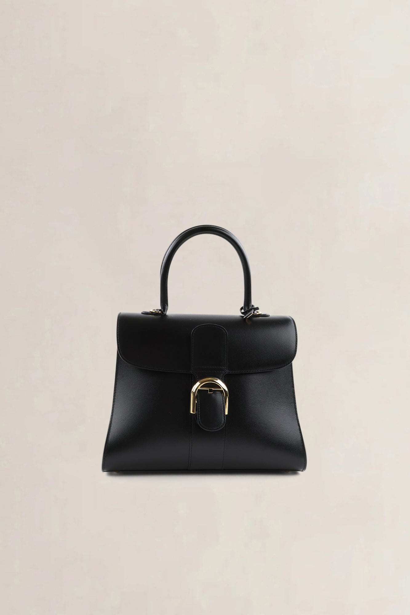 Delvaux Black Box Calf Brillant MM Crossbody Bag