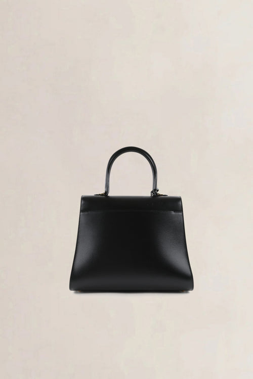 Delvaux Black Box Calf Brillant MM Crossbody Bag