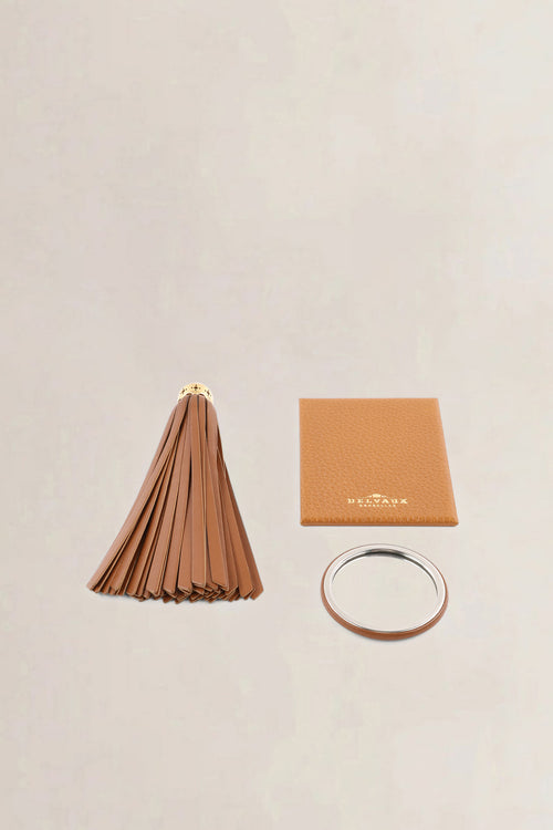 Delvaux Set of 2 Mirrors And Necklace