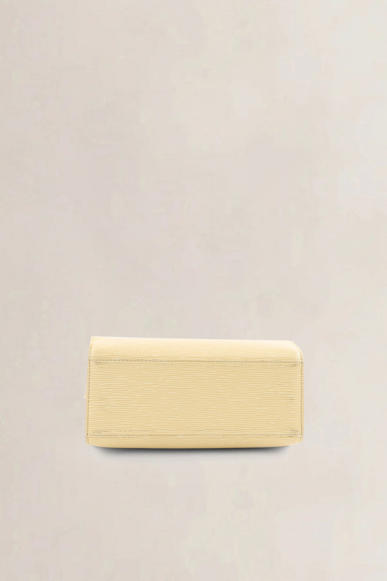 Louis Vuitton Butter Yellow Triana Epi Leather Top Handle Bag