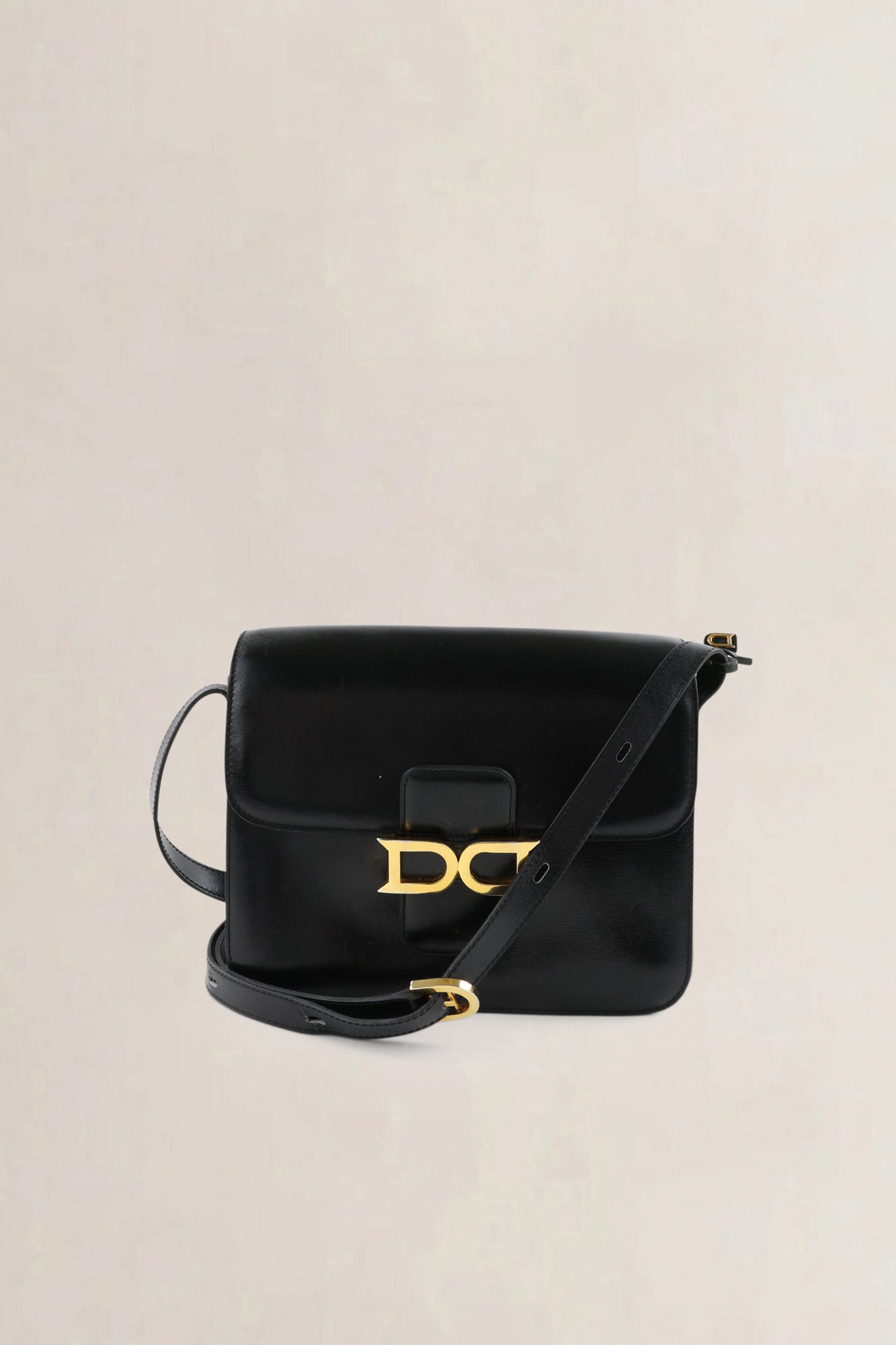 Delvaux Black Box Calf Bourgogne Crossbody Bag