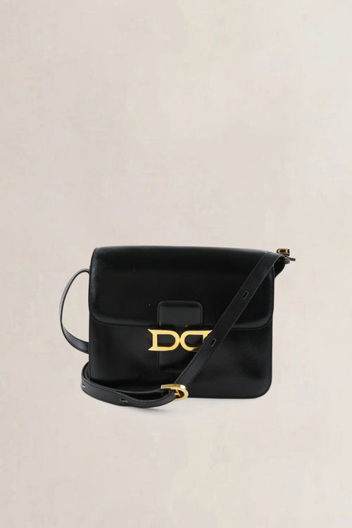 Delvaux Black Box Calf Bourgogne Crossbody Bag