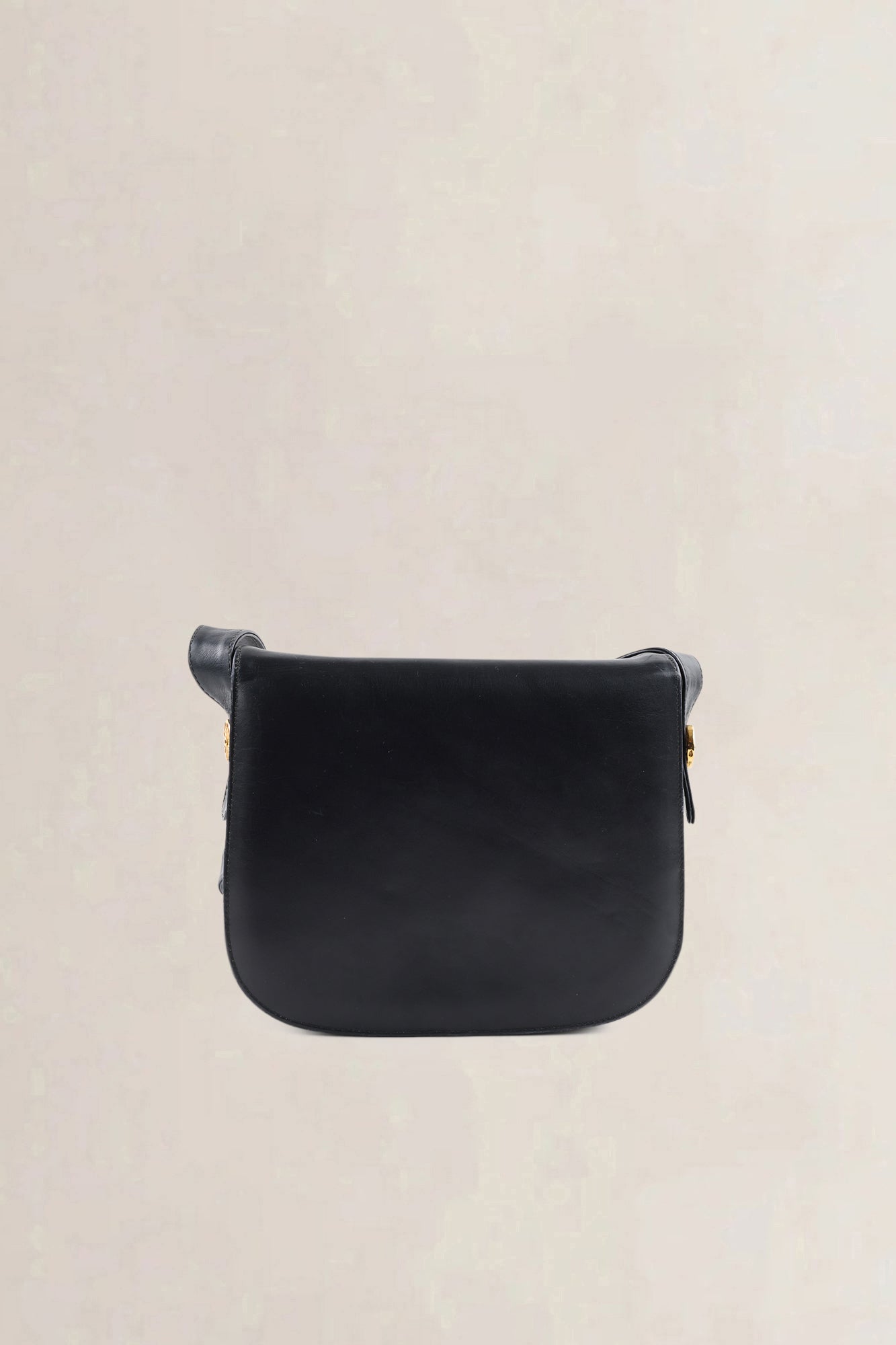Céline Vintage Navy Leather Crossbody Bag