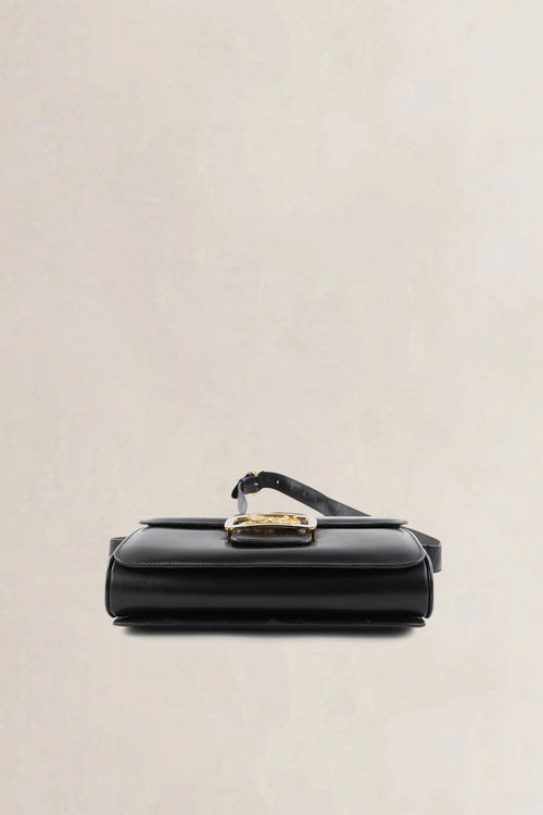 Céline Vintage Navy Leather Crossbody Bag