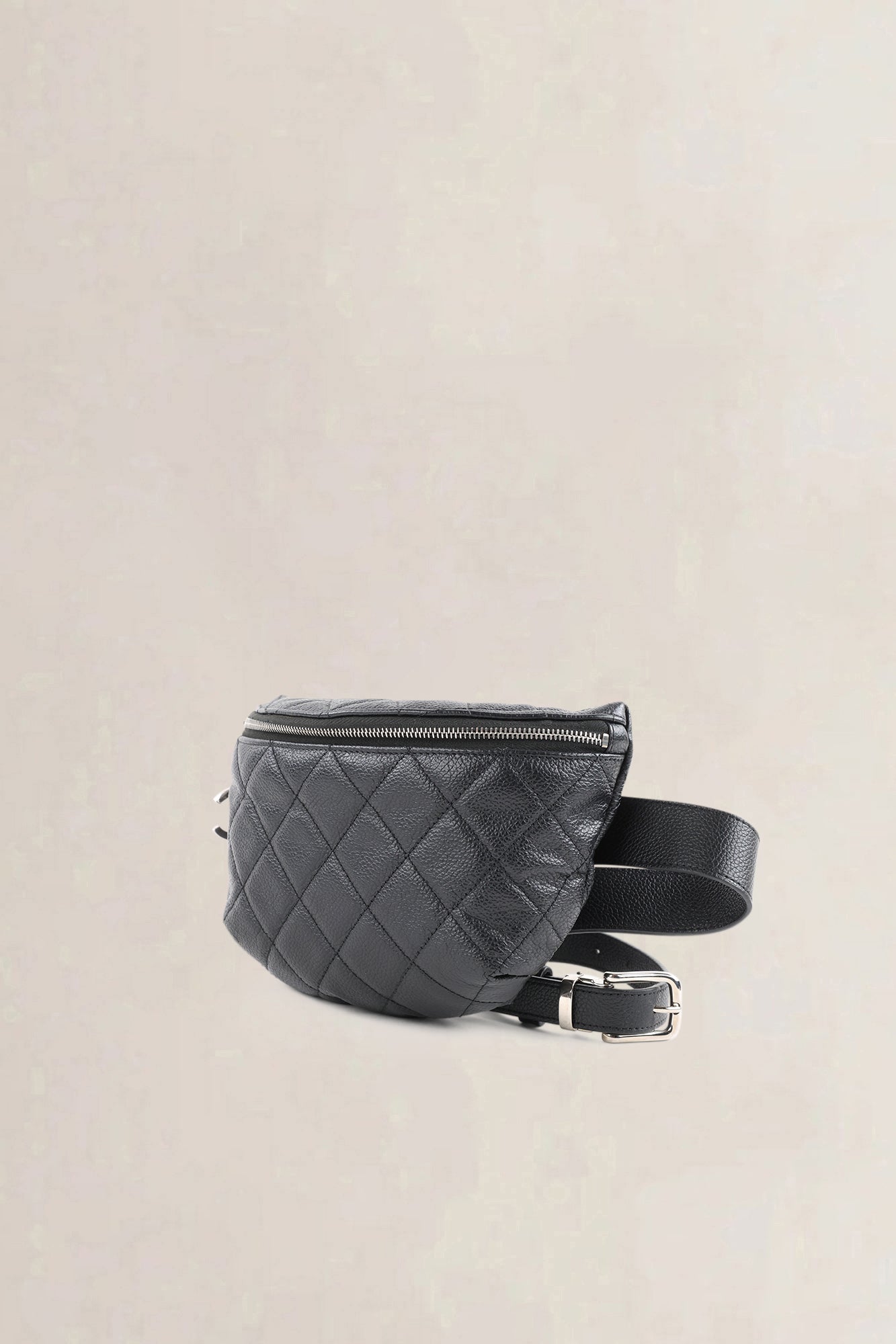 Chanel Black Caviar Leather Belt Bag