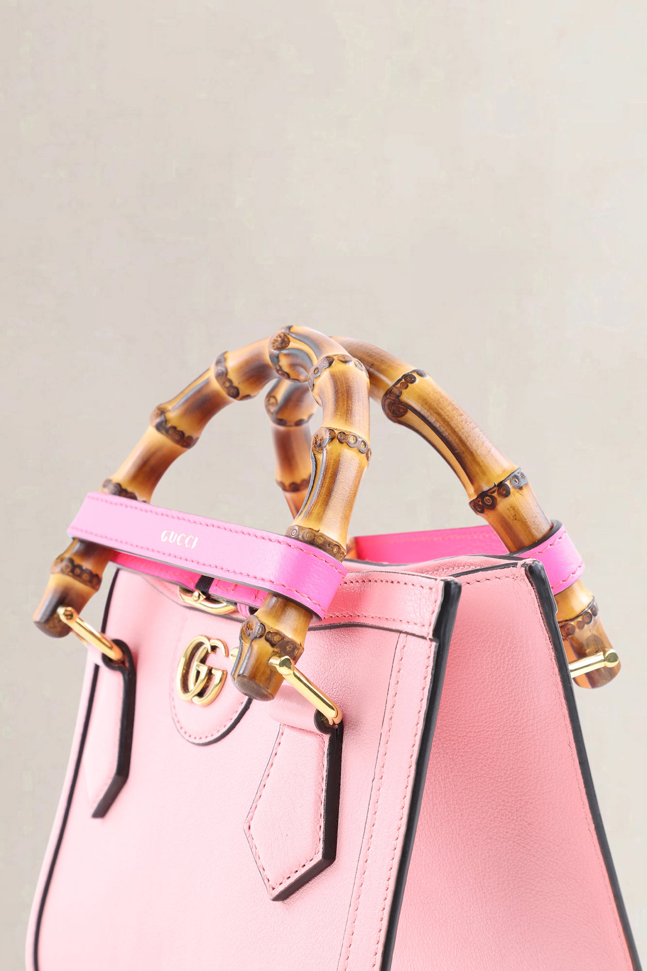 Gucci Pink Diana Small Crossbody Bag