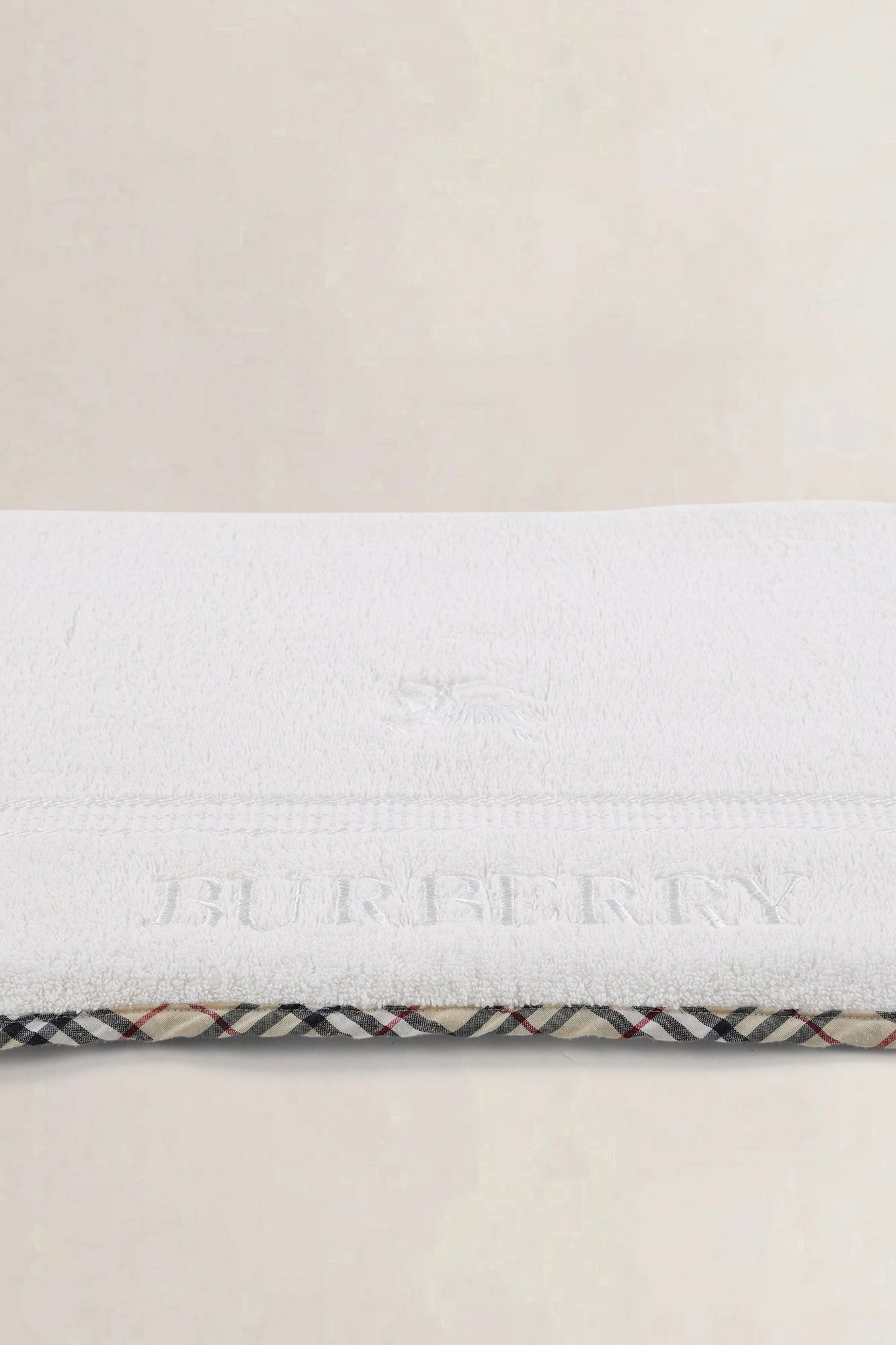 Burberry White Bath Towel