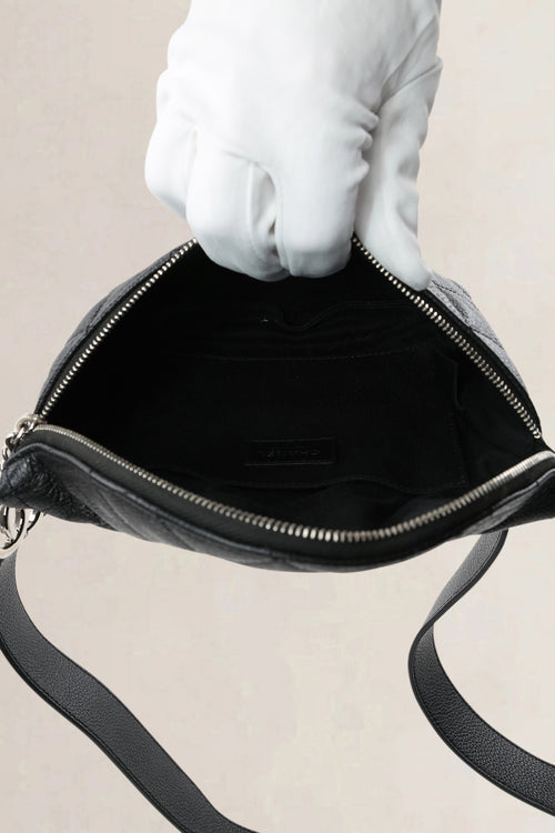 Chanel Black Caviar Leather Belt Bag