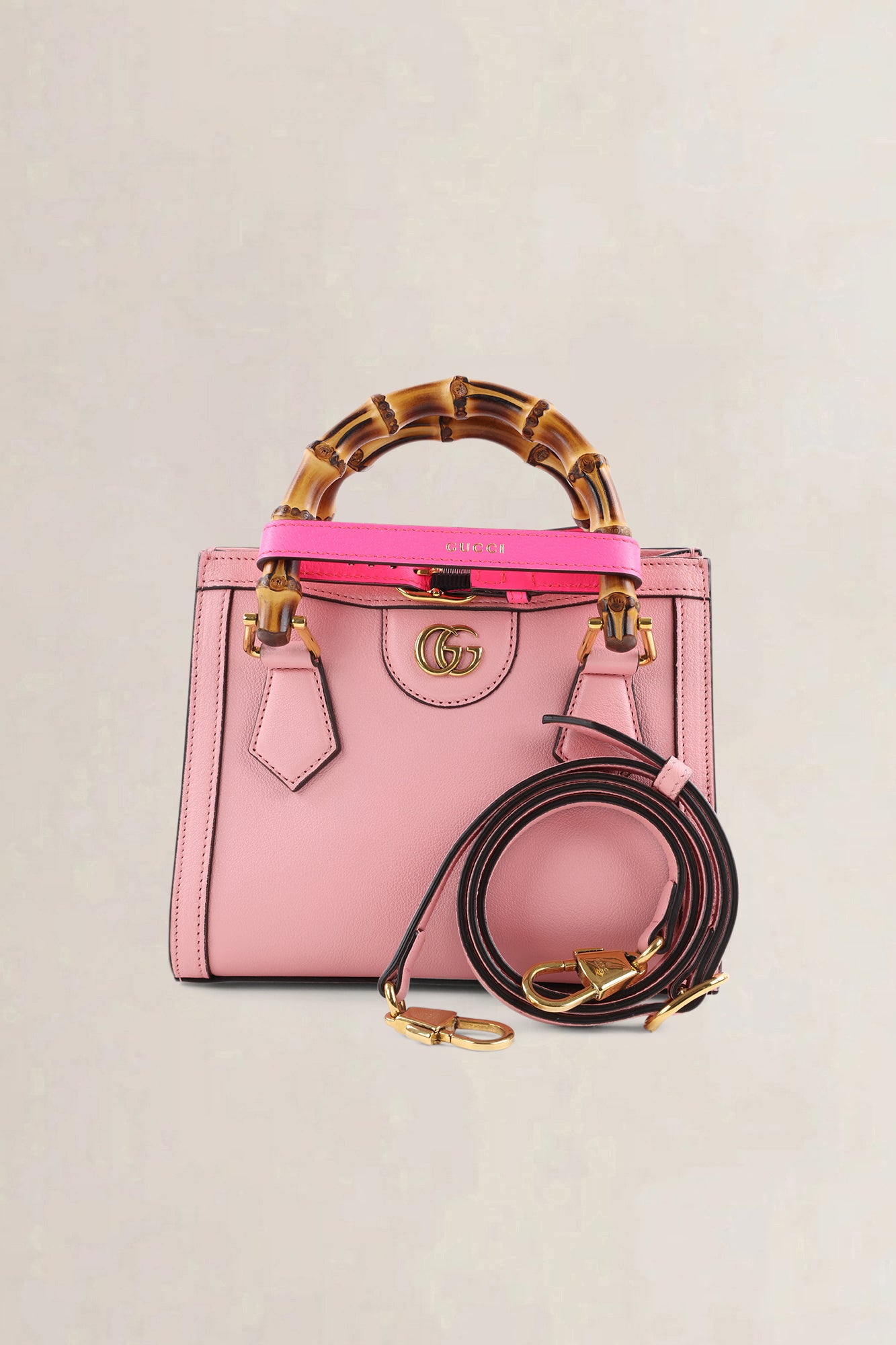 Gucci Pink Diana Small Crossbody Bag