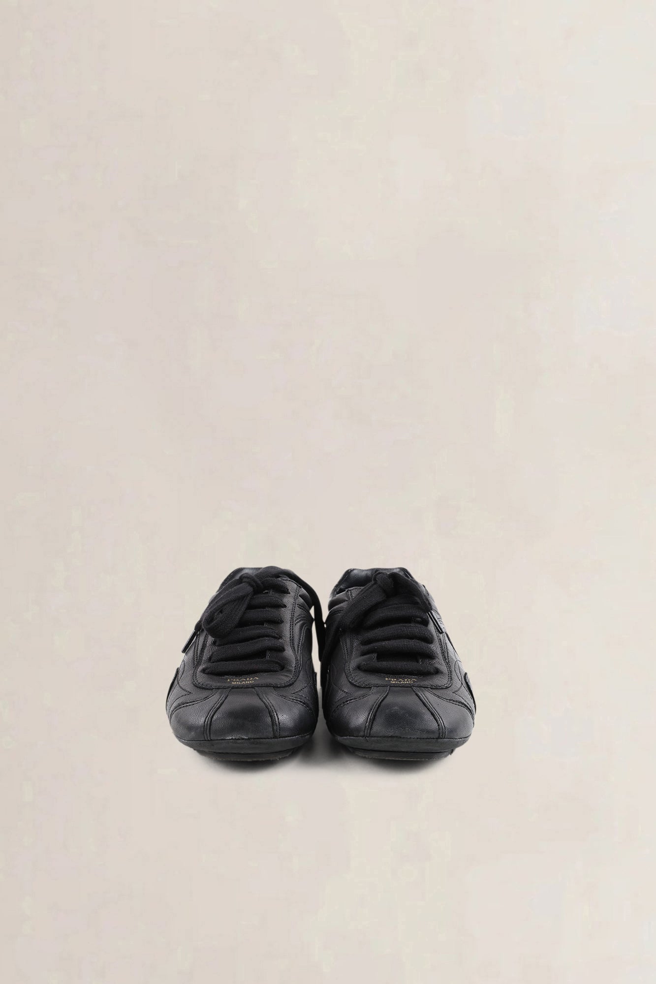 Prada Black Monte Carlo Re-Edition Nappa Leather Sneakers