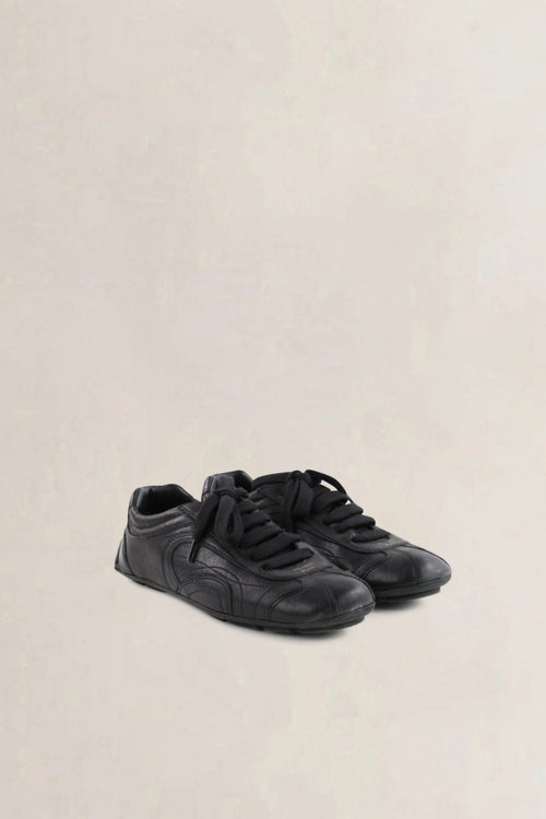 Prada Black Monte Carlo Re-Edition Nappa Leather Sneakers