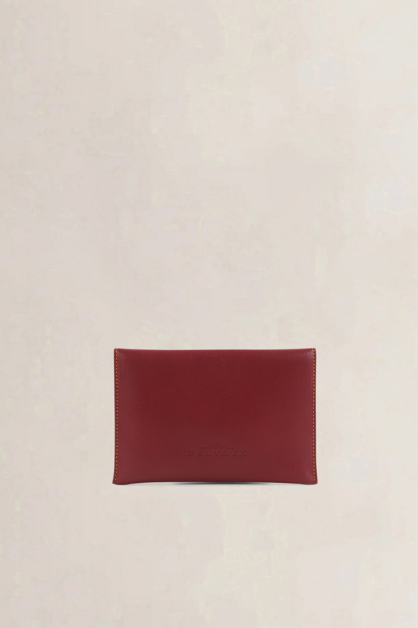 Delvaux Red Leather Wallet