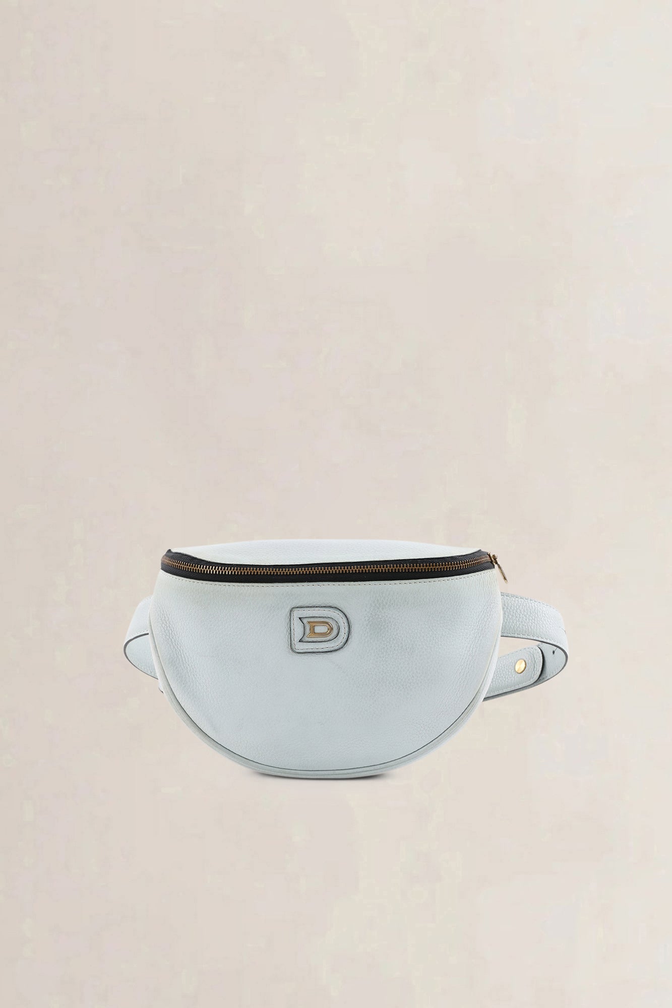 Delvaux Ice Blue Musette Belt Bag