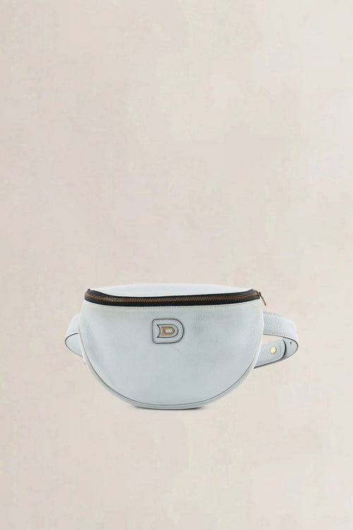 Delvaux Ice Blue Musette Belt Bag
