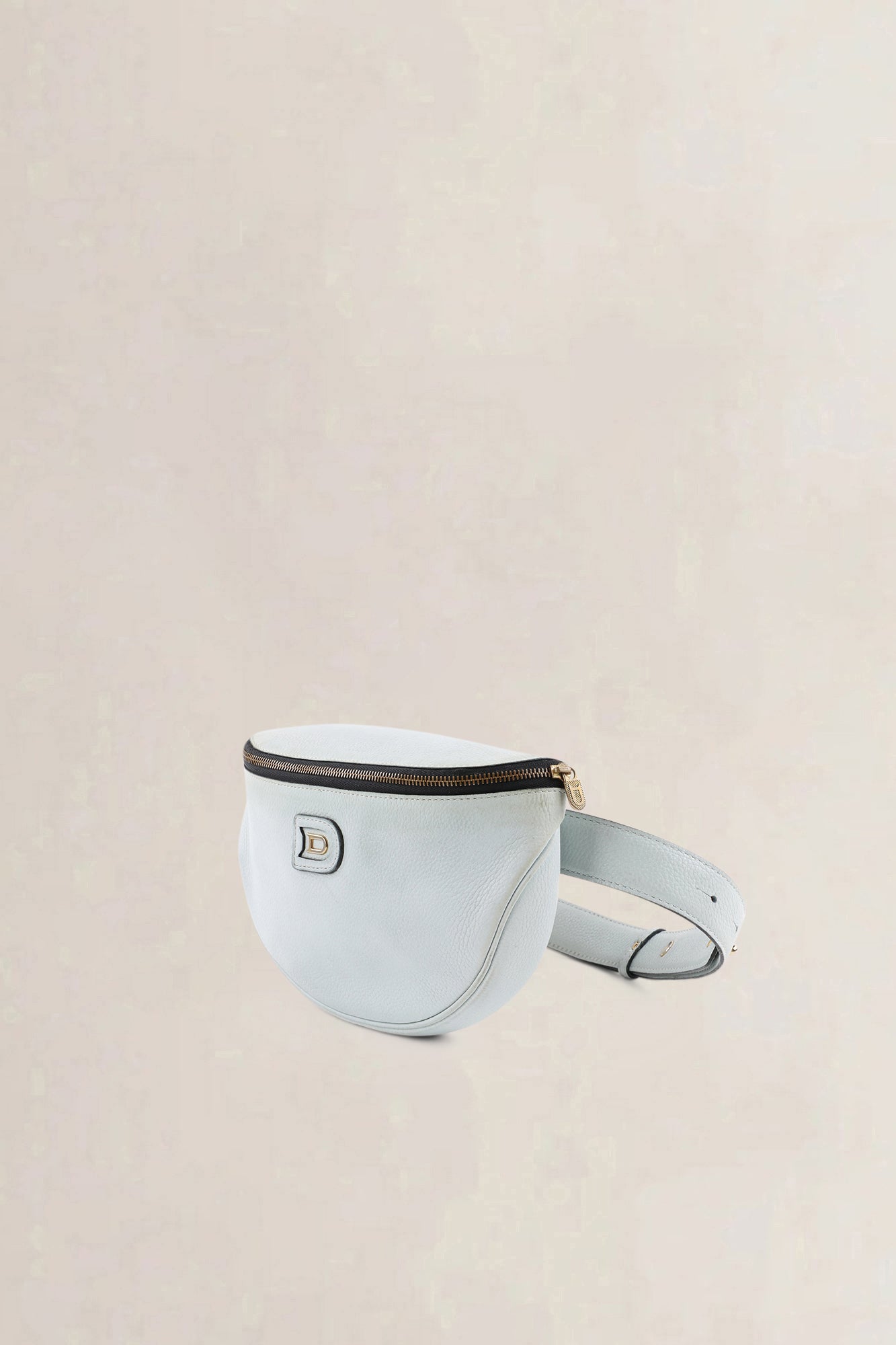 Delvaux Ice Blue Musette Belt Bag