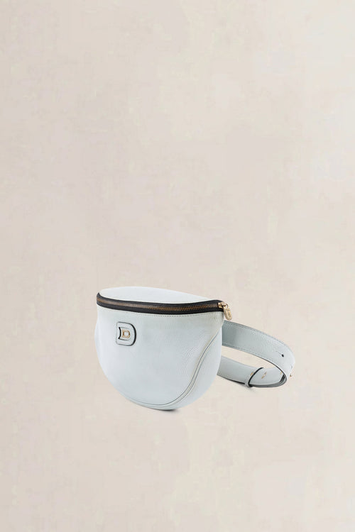 Delvaux Ice Blue Musette Belt Bag