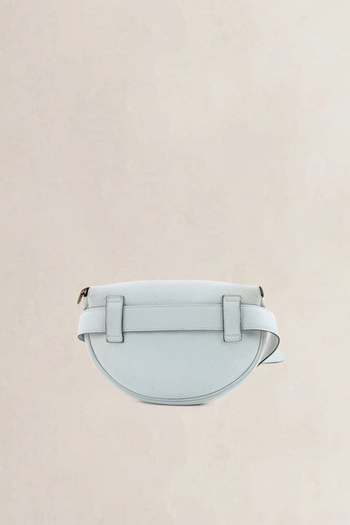 Delvaux Ice Blue Musette Belt Bag