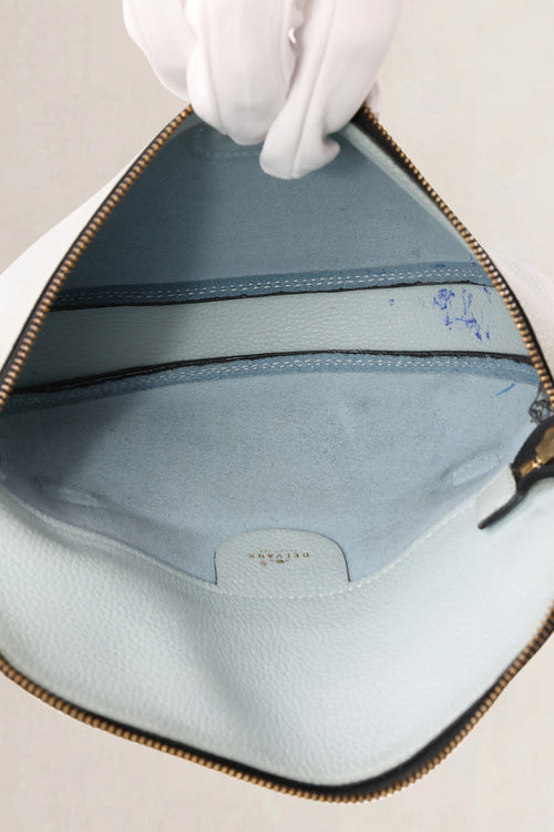 Delvaux Ice Blue Musette Belt Bag