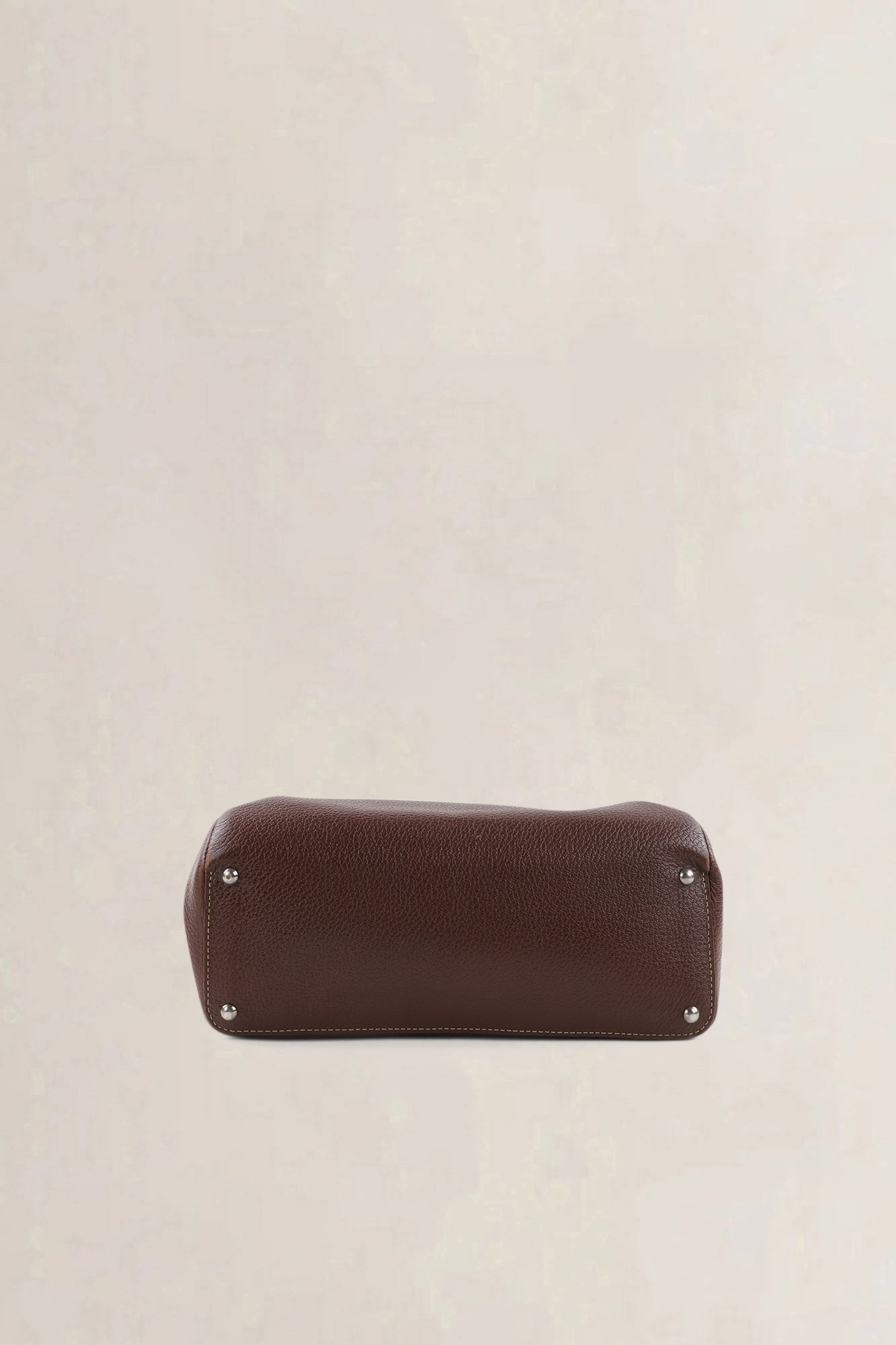 Deux De Delvaux Brown "Le Dix-Neuf" Backpack