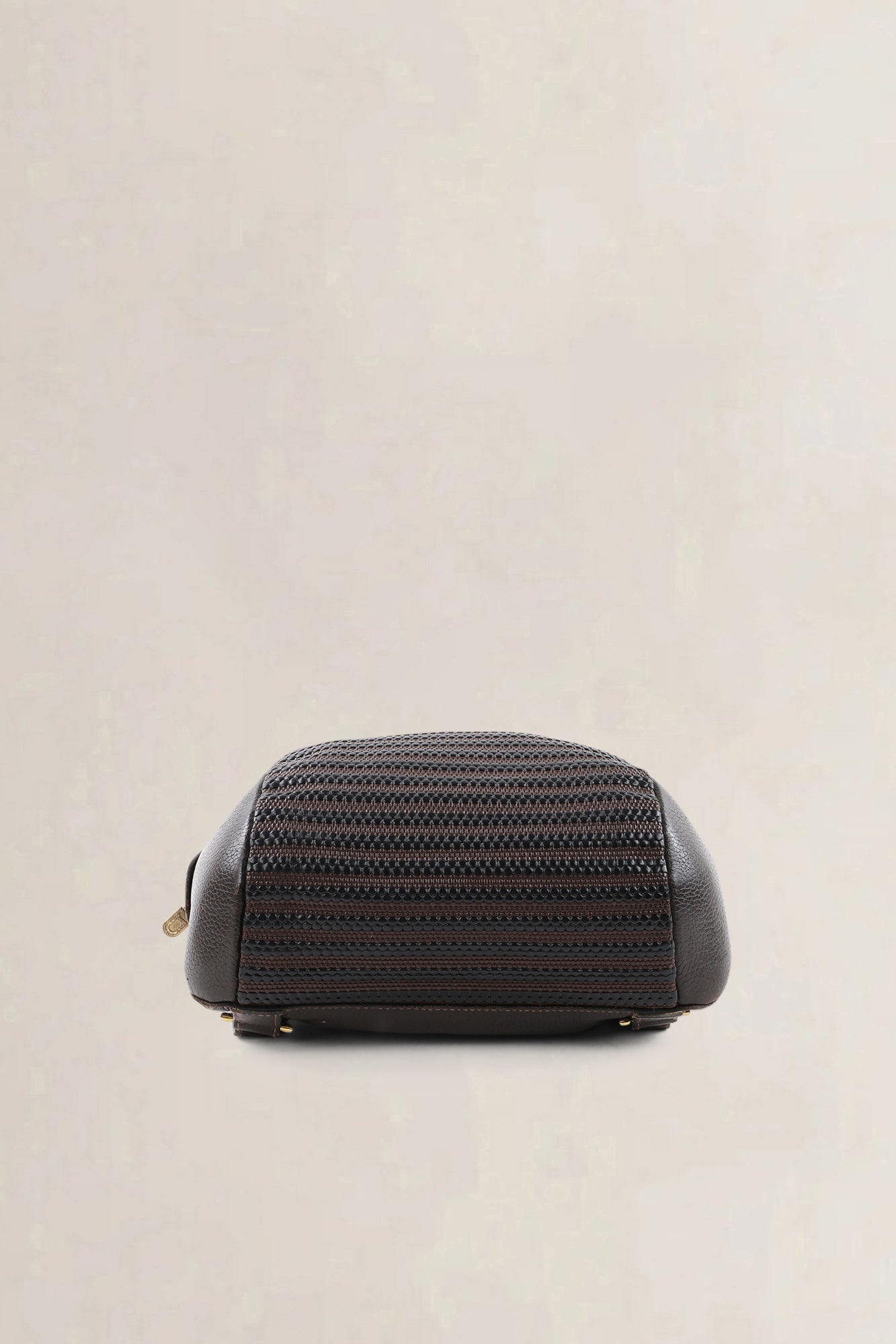 Delvaux Brown Toile De Cuir Amitié Backpack