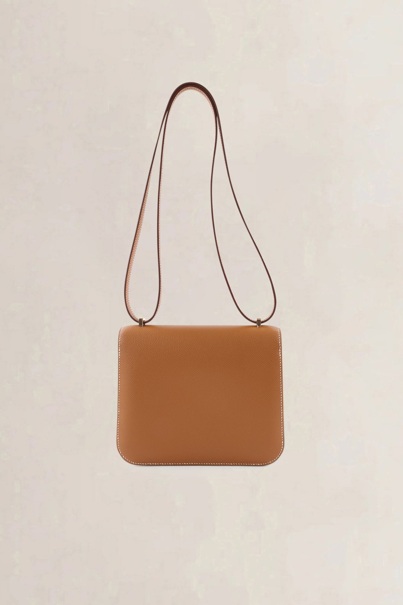 Hermès Cognac Epsom Leather Constance Mini Shoulder Bag