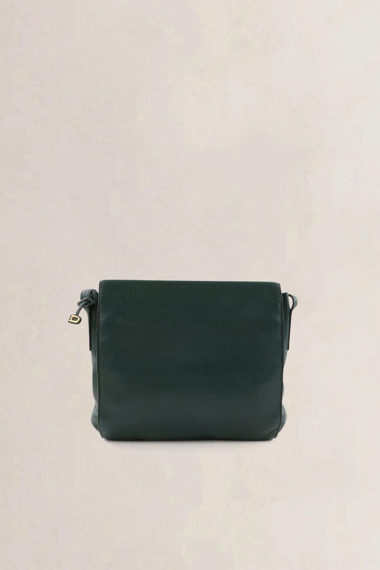 Delvaux Green Trotteur Ciel Turnlock Crossbody Bag