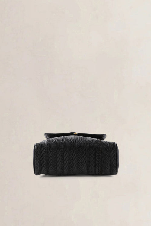 Delvaux Black Toile De Cuir Crossbody Bag