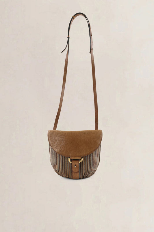 Delvaux Toile De Cuir Listrac PM Crossbody Bag
