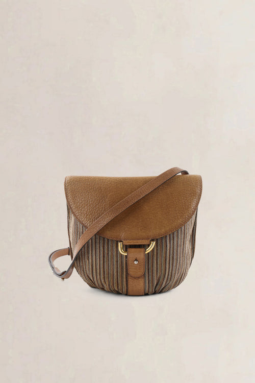 Delvaux Toile De Cuir Listrac PM Crossbody Bag