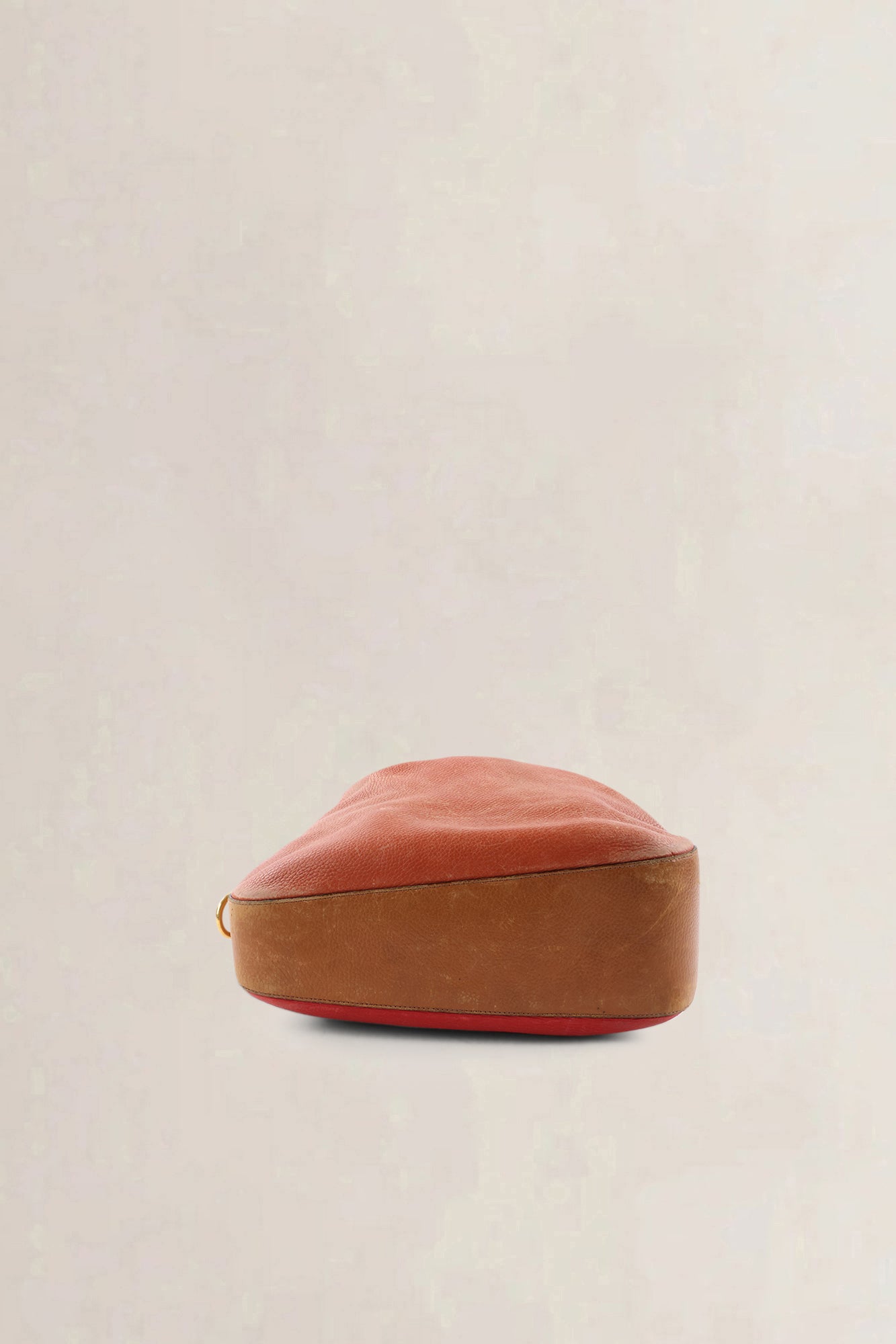 Delvaux Orange/Red Cattogan Shoulder Bag