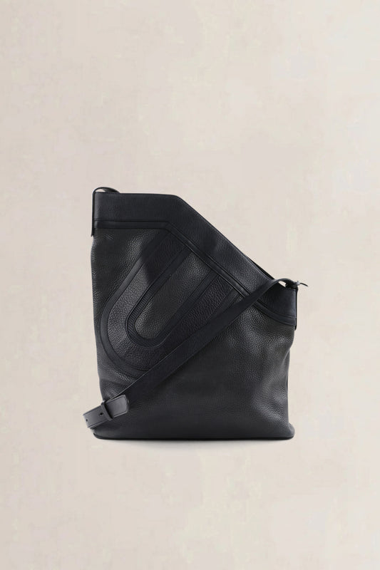 Delvaux Blue Leather Crossbody Bag