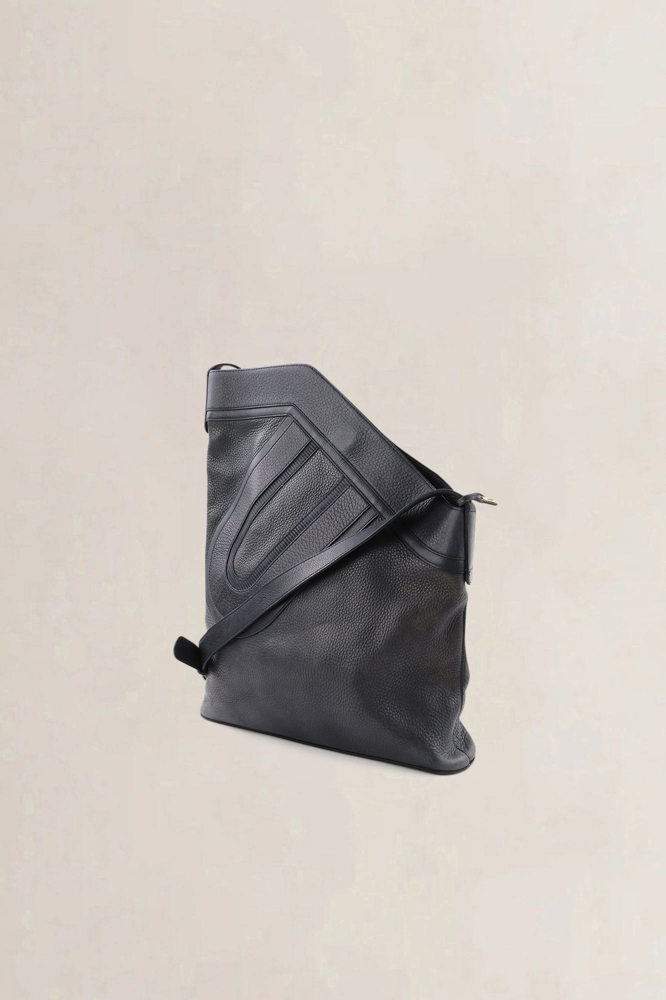 Delvaux Blue Leather Crossbody Bag