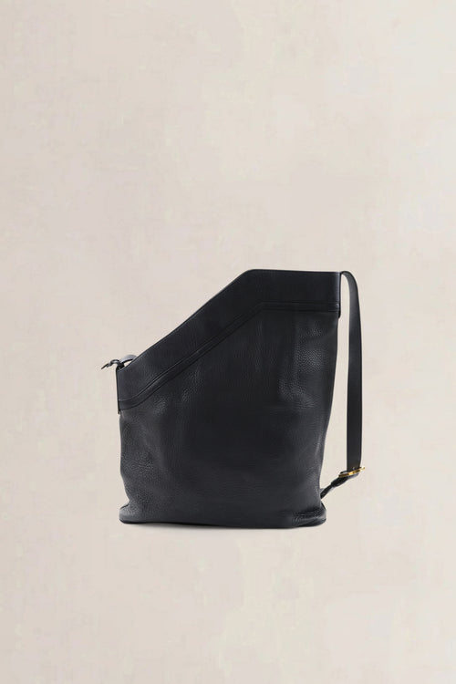 Delvaux Blue Leather Crossbody Bag