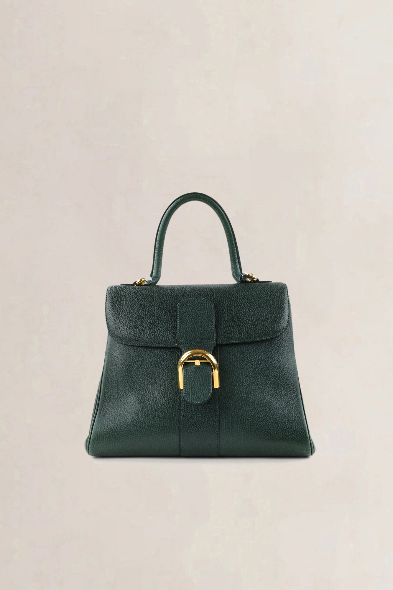 Delvaux Forest Green Jumping Calf Brillant MM Crossbody Bag