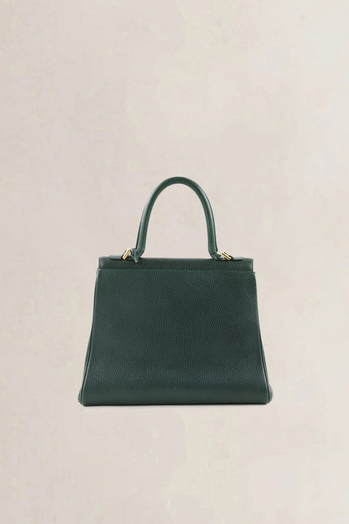 Delvaux Forest Green Jumping Calf Brillant MM Crossbody Bag