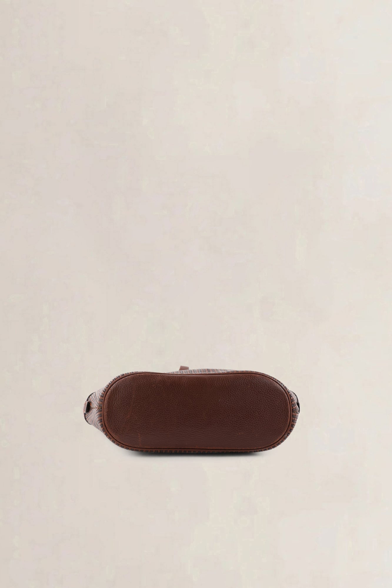 Delvaux Brown Toile De Cuir Crossbody Bag