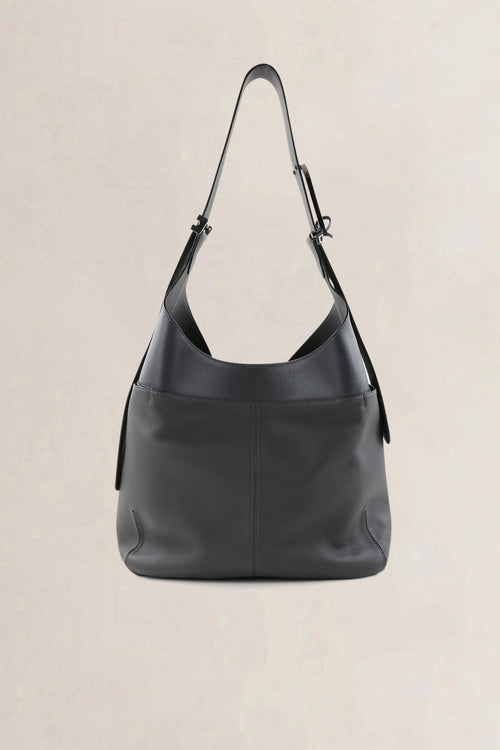 Delvaux Grey So Cool MM Crossbody Bag