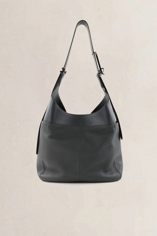 Delvaux Grey So Cool MM Crossbody Bag