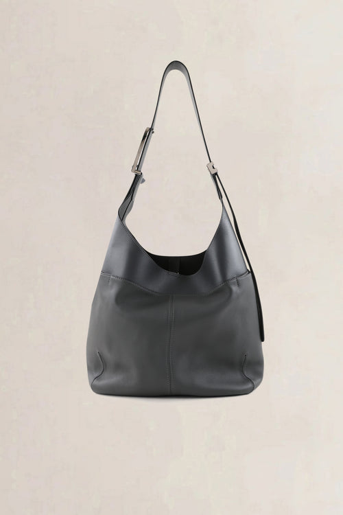 Delvaux Grey So Cool MM Crossbody Bag