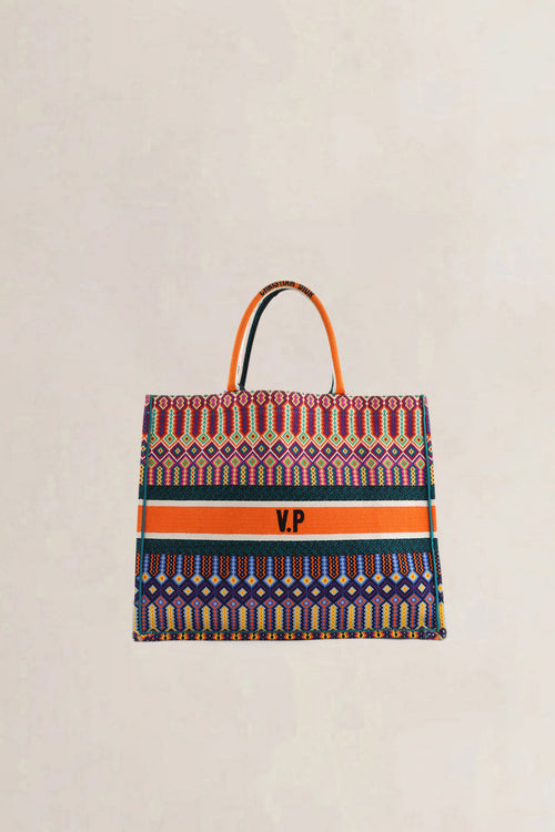 Christian Dior Multicolor Book Tote Medium Shoulder Bag