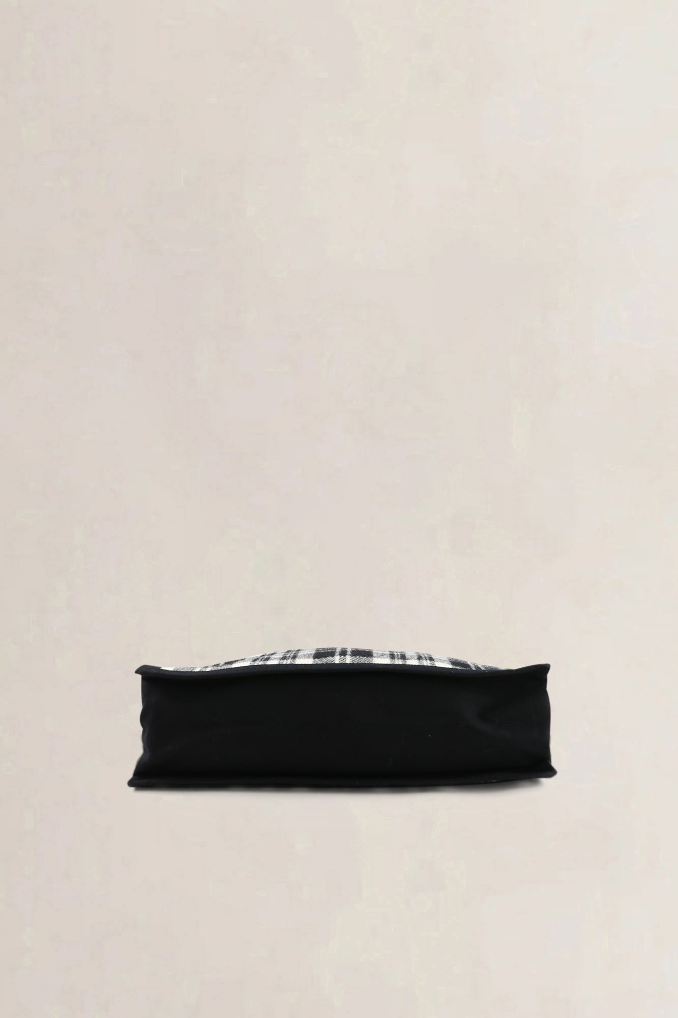 Saint Laurent Ecru & Black Tweed Rive Gauche Tote Bag
